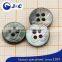Laser Black Mother of Pearl Sea Shell Button