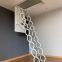 Attic retractable stairs, indoor home folding lift thickened pull top-mounted villa hidden stairs