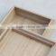 China supply hot sale wooden gift packaging box with lid for sale
