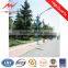 10m street light pole ISO certificate Q235 hot dip galvanized actagonal conical
