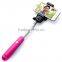 Colorful Extendable Wholesale Monopod Selfie Stick Bluetooth for nokia lumia 1020