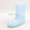 The conventional transparent cloth boots children PVC children rain boots