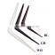 3-Inch by 4-Inch Shelf bracket with grey enamel finish