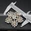 Crystal Rhinestone Large Snowflake Winter Snow Wedding Bridal Brooch Pin