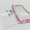 New Arrival Slim Arc Electroplating TPU Hard Back Cover Case For SamsungE5