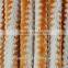 100% polyester yarn dyed fake fur fabric
