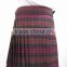Scottish MacDonald 7 Yard Tartan Kilt Made Of Fine Quality Tartan Material