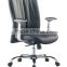 high back executive adjustable office armchair /lifting swivel genuine leather office chair with wheels (SZ-OC043)