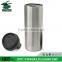custom double-wall stainless steel hot cold bottle with spill spoof lid