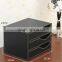 Home & Office stationery ,hot sell Pu Faux Leather 4 drawer sorter desk orgainser