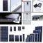 Sustainable roof 10KW whole house on grid solar power system with CE ROHS approved