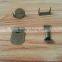 8014A6 Brass Hook and Bar in Oxy Brass Color For Mens Suit trousers --8014A6