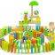 100 pieces best selling toys 2014 ocean blocks different shape round square arch triangle wooden block