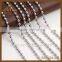 Fashion brass ball chain necklace decorative gift