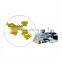 JVCOM RJ45 UTP Modular Plug for Cat5 Cable connector plug Solid Pure Copper