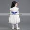 Wholesale new fashion emboidery bead elegent child wedding gown 1-12y