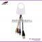 [Somostel] 2014 creative portable keychain 4 in 1 flat USB Multi Charger data transfer Cable for samsung mobile phone