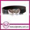 PUB0078 heart clasp leather friendship bracelets surfer gay pride bracelet