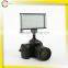 Newest unique CRI95 film shooting equipment 10W battery powered video shooting led light with hot shoe ball mount