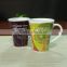 Colour glaze mug, spoon handle ceramic mug, orca coating sublimation coffee mug yrbs