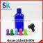 60ml boston glass e liquid dropper bottles with childproof cap pipette wholesale