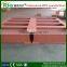Wood plastic composite flower box for outdoor garden decoration with mositure-proof