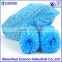 Disposable non-woven shoe cover with anti-static