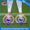 Custom round shape swimming medal for Championships