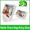 Hot selling Universal Mobile Phone Screen Zoom Magnifying Glass Reading Amplifier with Cover