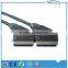 factory high quality 21 pin to 21 pin scart cable scart cable for psp