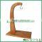 Easy to splice bamboo banana holder with hanger