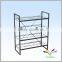 4 tier hot sale flooring knock down metal wire golf display rack stand