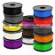 Factory cheap price 1.75mm 3D pen filament multi colors available 3d drawing pen material 3mm ABS/PLA for KIDS DIY 3D printer
