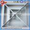 HVAC aluminium square ceiling 4 way air diffuser