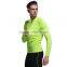 wholesale mens quarter zip compression cycling shirt