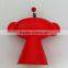 red doll antistress toy with spring