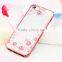 Secret Garden crystal rhinestone frame flowers case For iphone 5