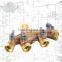 WD-3101 Superior Brass Quick connect couplings of Y Pattern Manifold