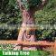 Realistic Talking Tree for Landscape Decoration