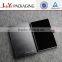 fashion silver logo black men wallet drawer packaging box
