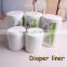 Happyflute biodegradable & flushable diaper liners,disposable baby cloth diaper liner