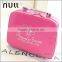High quality mesh clear pvc material travel cosmetic bag for ladies