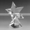 OEM engraved crystal k9 glass fashion star crystal business crystal award plaques