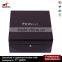 Black Custom Print Mens Wooden Watch Box Packing Gift Box