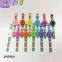 2016 Fashion Touch Screen LED Silicone Watch, Rainbow Band Led Silicone Watch
