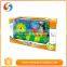 Promotional children's educational plastic dragging caterpillar tunnel toy
