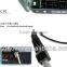 Blak High Speed 480Mbps USB2.0 Lan Card With Cable,with Led Light