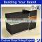 Black color wood counter display stands for sale