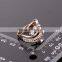 New design crystal friends ring