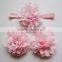 Top Baby Cute Chiffon Flower Infant Girl feet Toddler Barefoot Blooms Sandals Shoes